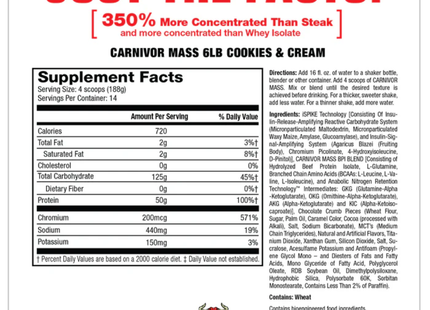 Muscle Meds Carnivor Mass | 5.83 lbs