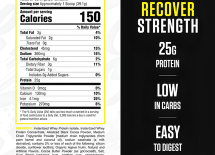 Ryse Protein Loaded Protein | 2 lbs
