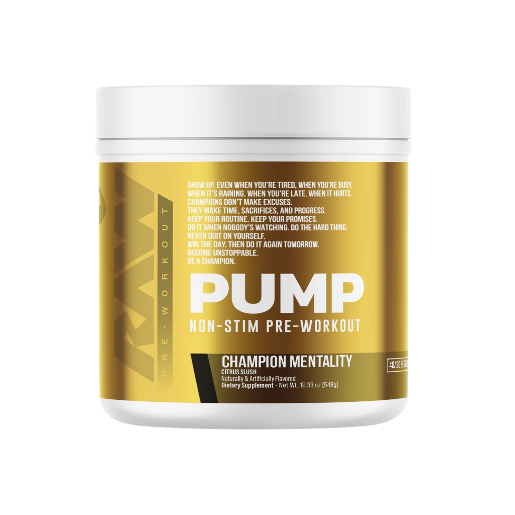 RAW PUMP NON STIM PREWORKOUT | 40/20 SERVICIOS