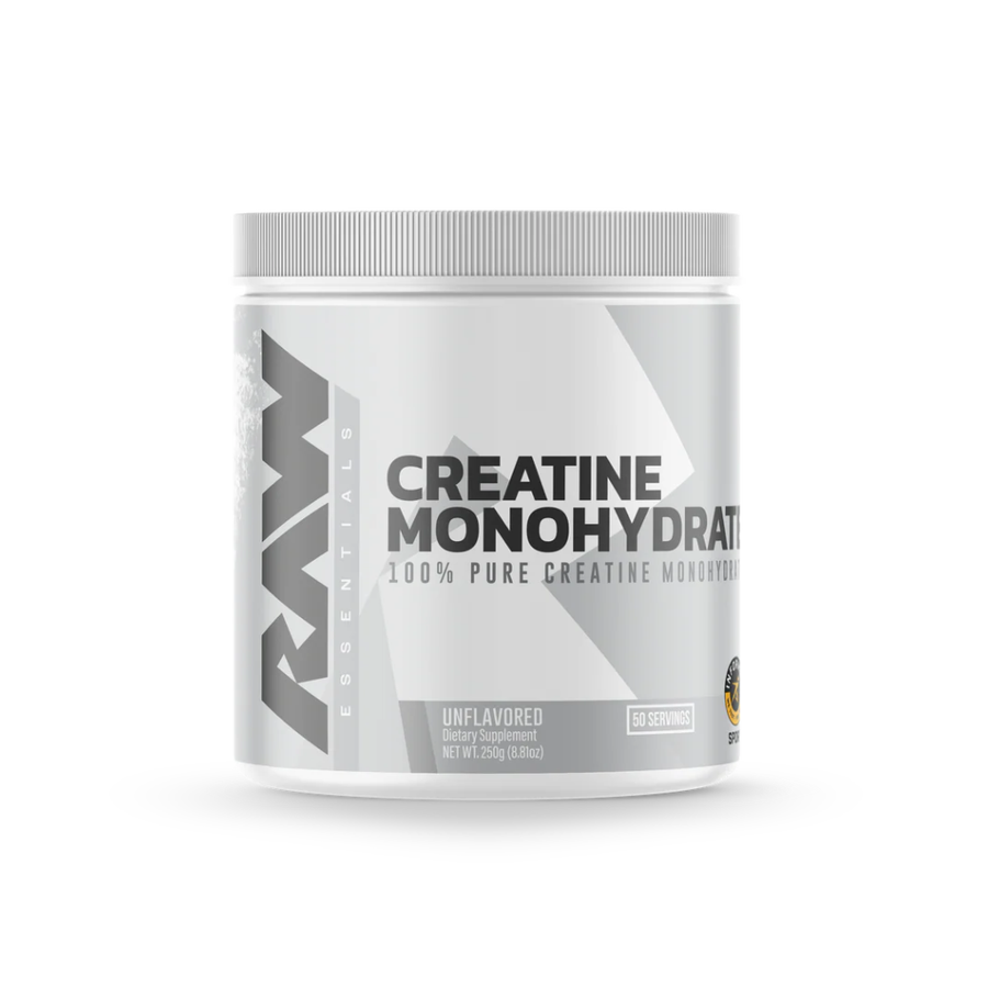 RAW Nutrition Creatina Monohidratada | 50 Servicios