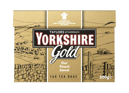 Taylors of Harrogate Yorkshire Gold Té Negro | 160 bolsitas