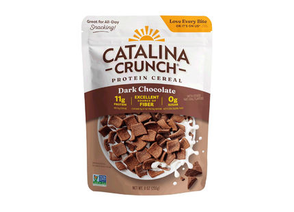 Catalina Crunch | Ceral Proteíco Sabor Chocolate Amargo | 255 gramos