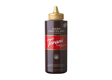 Torani Puremade | Salsa pura Sabor Chocolate Oscuro | 468g