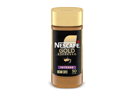NESCAFÉ Gold Espresso Intense | Café Instantáneo | 99 gramos