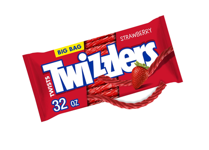 Twizzlers | Strawberry Twists | 907 gramos