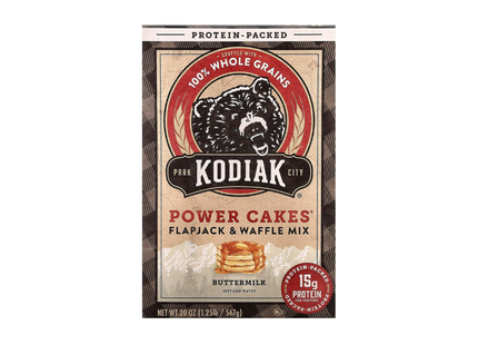 Kodiak Cakes | Power Cakes Flapjack y Waffle Mix | Original Buttermilk | 567 gramos