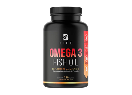 B LIFE Omega 3 Fish Oil | 220 Cápsulas
