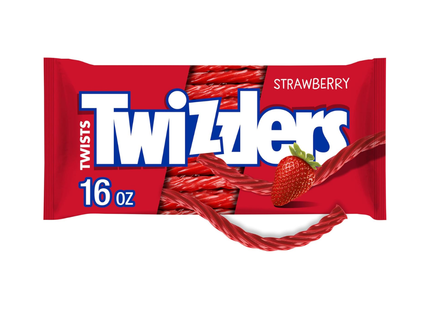 TWIZZLERS | caramelo de regaliz | sabor fresa | 16 onzas