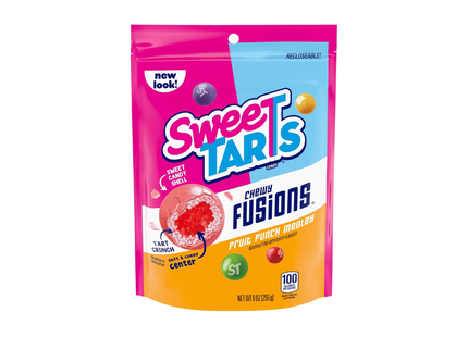 SweeTarts Chewy Fusions, Fruit Punch Medley | 255 gramos