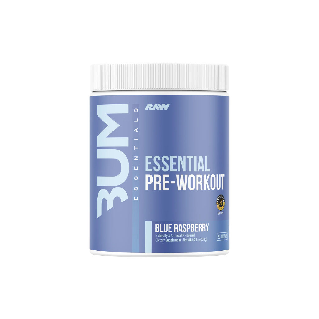 RAW CBUM ESSENTIAL PRE-WORKOUT | 20 Servicios