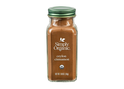 Simply Organic | Canela De Ceylon | 59 gramos