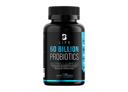B LIFE 60 Billones de Probióticos DRcaps con Inulina De Agave