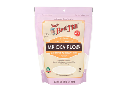Bob's Red Mill | Harina de Tapioca Finamente Molida | 454 gramos