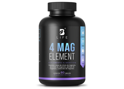 B LIFE 4 MAG ELEMENT | 60 Cápsulas