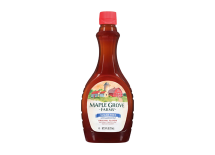 Maple Grove Farms | Jarabe de Maple Sin Azúcar | 24 Onzas