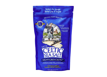 Celtic Sea Salt |  Sal Celtica Gris Clara | 227 gramos