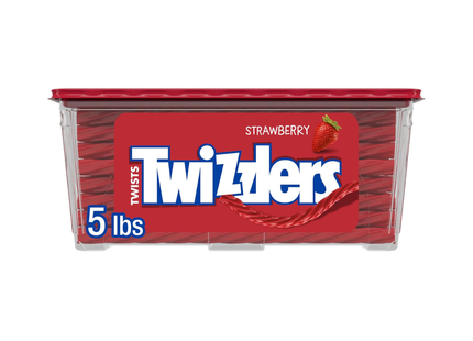 Twizzlers | caramelo de regaliz sabor fresa | 2.2kg