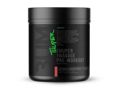 RAW CBUM THUPER THAVAGE PRE-WORKOUT | 40/20 Servicios