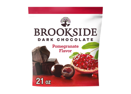 Brookside Dark Chocolate Almendras enteras | Sabor Granada | 595 gramos