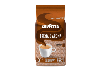 Lavazza Crema E Aroma | Café Grano Entero Tostado Medio | 1kg