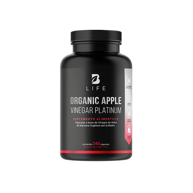 B LIFE ORGANIC APPLE VINEGAR PLATINUM | 240 cápsulas