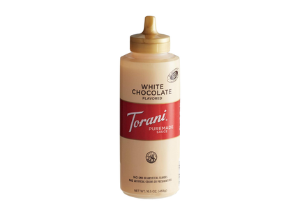 Torani Puremade | Salsa de Chocolate Blanco | 468g
