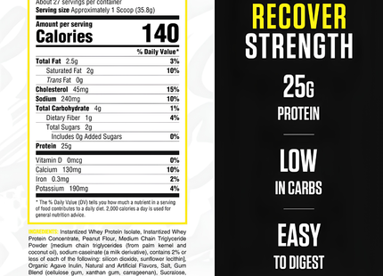 Ryse Protein Loaded Protein | 2 lbs