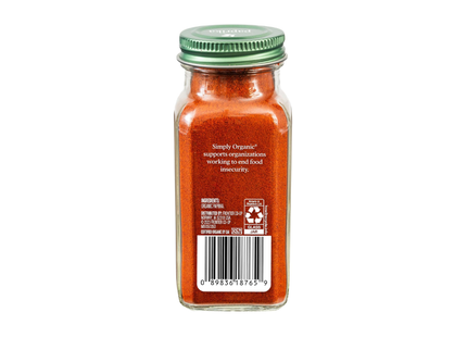Simply Organic | Paprika En Polvo | 84 gramos