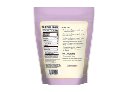 Bob's Red Mill | Levadura seca activa sin gluten | 227g