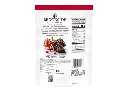 Brookside Dark Chocolate Almendras enteras | Sabor Granada | 595 gramos