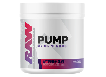 RAW PUMP NON STIM PREWORKOUT | 40/20 SERVICIOS