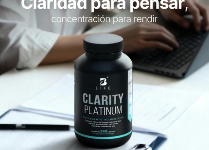 B LIFE CLARITY PLATINUM | 240 cápsulas