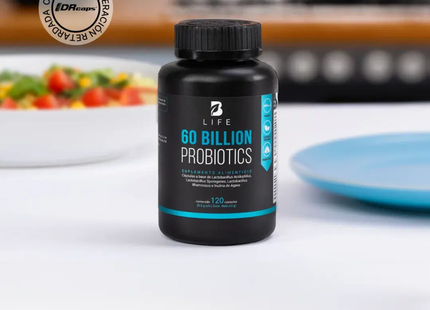 B LIFE 60 Billones de Probióticos DRcaps con Inulina De Agave