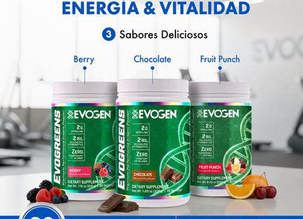 EVOGEN EVOGREENS | 30 SERVICIOS