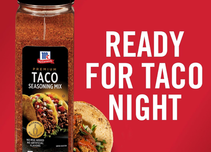 McCormick | Taco Mezcla de Condimentos Premium | 680 gramos