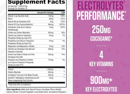 RYSE CORE HYDRATION | 16 GRAPE KOOL AID STICKS