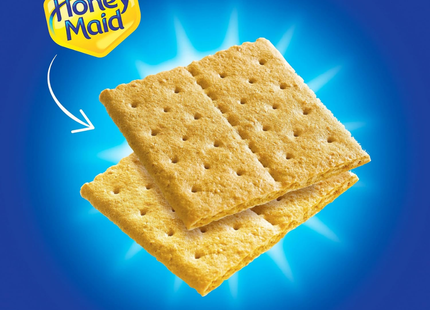 Honey Maid Graham Crackers | Galletas Sabor Miel Ideales para hacer S'mores | Hechas con Miel Real | 408 gramos