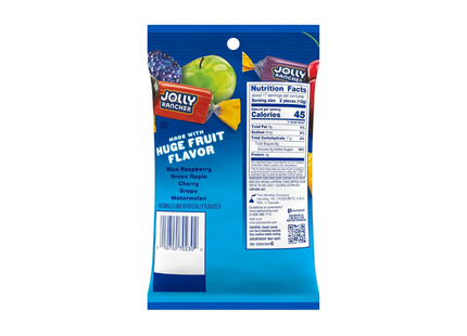 Jolly Rancher | Sabor Sandía, Uva, Frambuesa y Manzana | 198 gramos