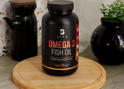 B LIFE Omega 3 Fish Oil | 220 Cápsulas