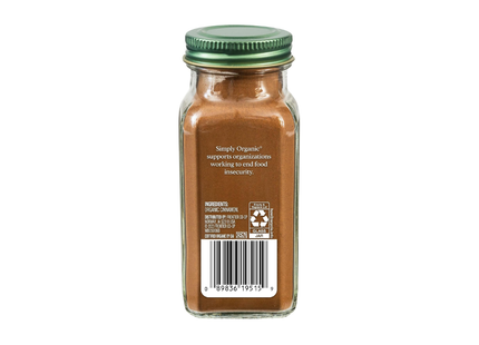 Simply Organic | Canela De Ceylon | 59 gramos