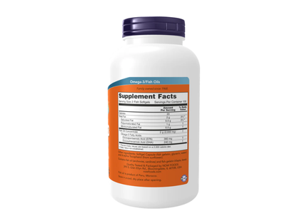 NOW Omega-3 Soporte Cardiovascular | 200 softgels