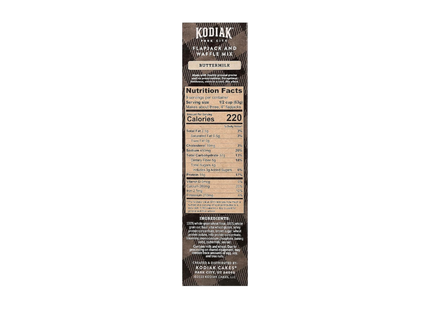 Kodiak Cakes | Power Cakes Flapjack y Waffle Mix | Original Buttermilk | 567 gramos