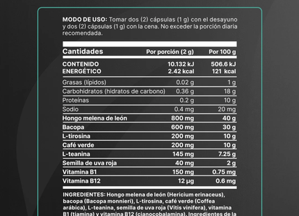 B LIFE CLARITY PLATINUM | 240 cápsulas