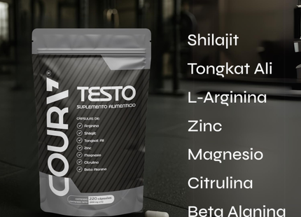 Coura Mens Testo | 200 Cápsulas