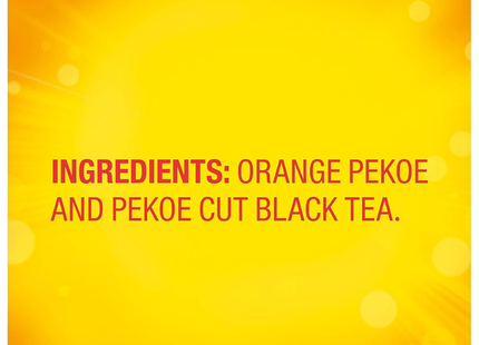 Lipton | Bolsas de té negro 100% natural | 100 unidades