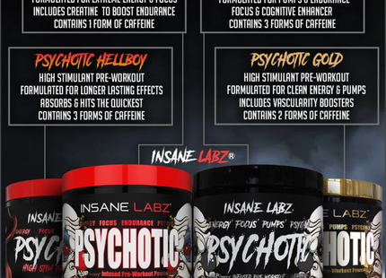 INSANE LABZ PSYCHOTIC | 35 SERVICIOS