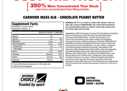 Muscle Meds Carnivor Mass | 5.83 lbs