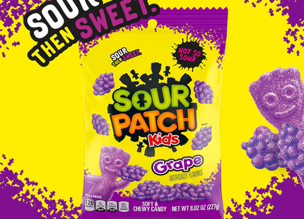 Sour Patch Kids Grape | 227 gramos