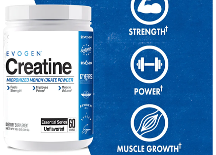 Evogen Creatina Monohidratada | 60 servicios