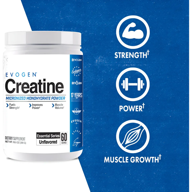 Evogen Creatina Monohidratada | 60 servicios